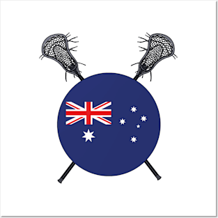 Australia Lacrosse Posters and Art